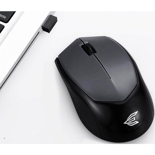 LXJ 2.4G Wireless Silent Optical Mouse เมาส์ไร้สาย คลิกไร้เสียง รุ่น M100(สีดำ) / ฟรี แบตเตอรี่ขนาด AA