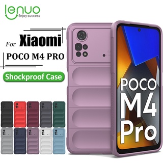 เคสโทรศัพท์ซิลิโคน แบบนิ่ม กันกระแทก หรูหรา สําหรับ Xiaomi Poco M4 Pro 4G