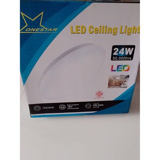 โคมไฟ ดาวน์ไลท์ LED 24W