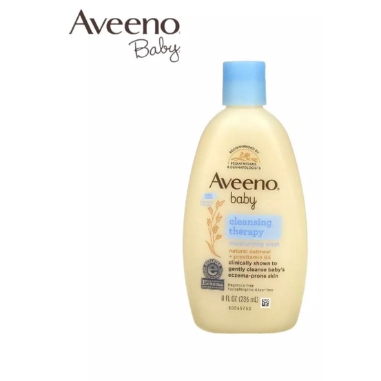 ครีมอาบน้ำ Aveeno​ Baby​ Eczema​Therapy​ ขนาด 236 ml จาก US