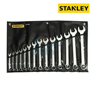 STANLEY 87-038 ชุดประแจแหวนข้างฯ 14ชิ้น 10-32มม.