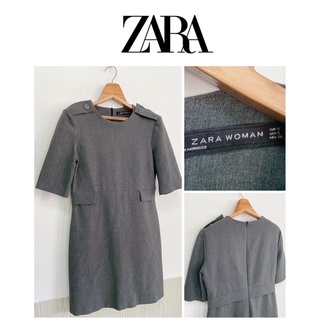 dress zara s สวยใหม่ ผ้าดีมากกกกกก สุภาพคุ้มค่ะ ไม่มีตำหนิ