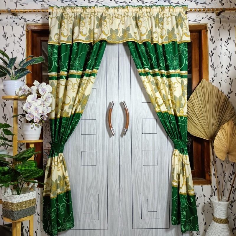 Aesthetic Drawstring Door Curtain ขนาด 100 x 200