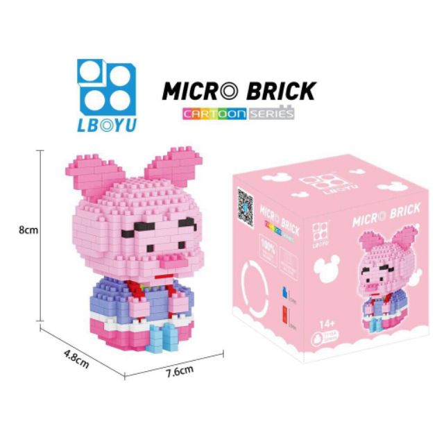 เลโก้นาโน​ ไซส์ M​ ยี่ห้อ​ Lboyu​ / LNO สวยๆจร้า​ ราคาเบาๆ​