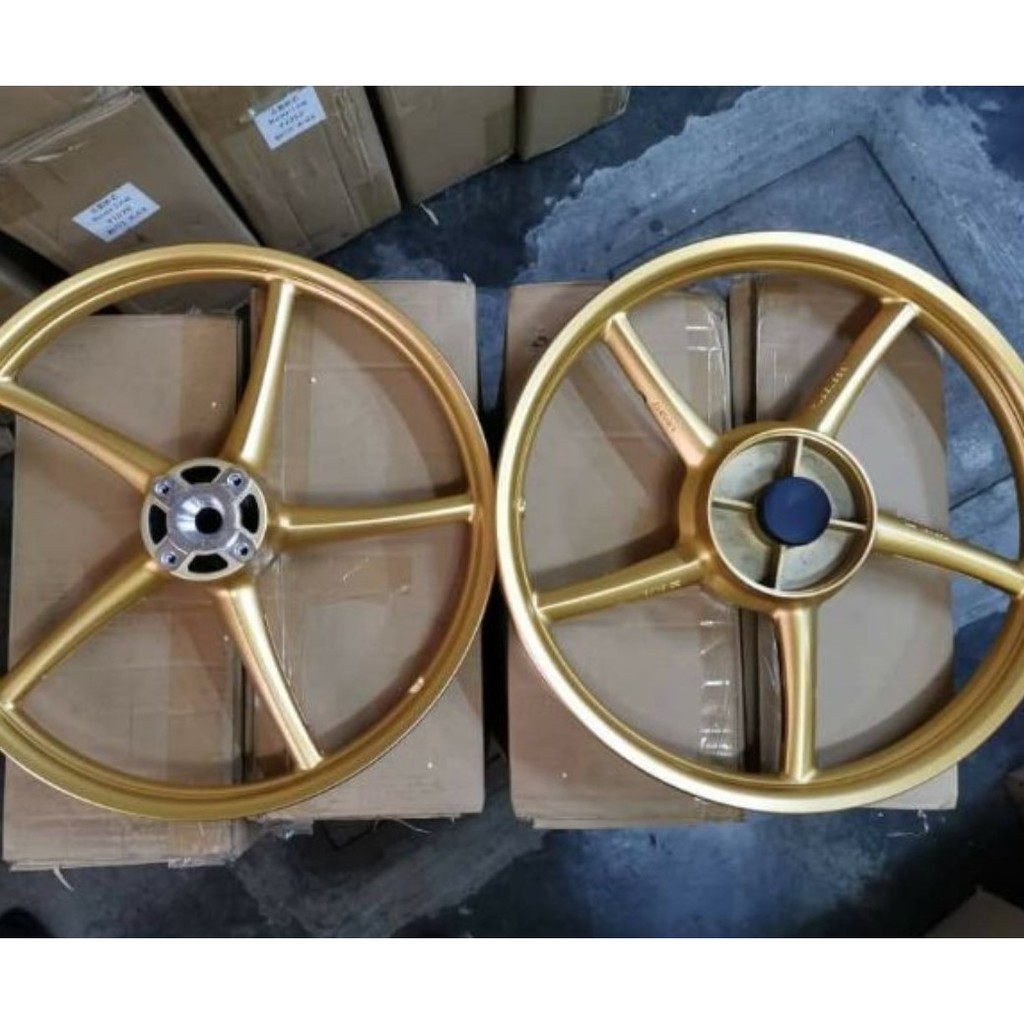 ENKEI SP522 Y15 สีทองและสีดํา