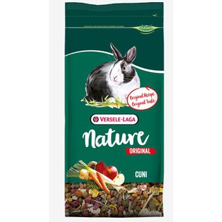 Versele Laga Nature Cuni Original 750 g เนเจอร์คูนิ อาหารกระต่ายโต สูตรดั้งเดิม เม็ดสำเร็จรูปผลมผัก ผลไม้ ธัญพืช 750กรัม