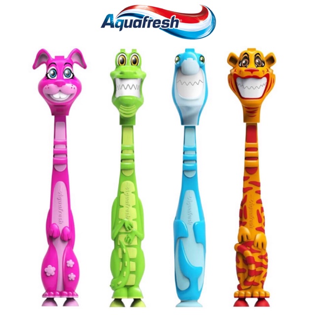 🌟พร้อมส่ง🌟 แปรงสีฟันสำหรับเด็ก Aquafresh Little Teeth Toothbrush