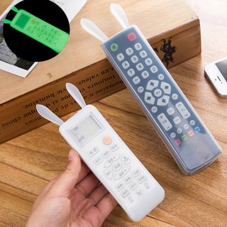 Air Conditioner TV Remote Control Cartoon Bag Silicone Cover Dust Case Universal Luminous Remote Control Protective Cont