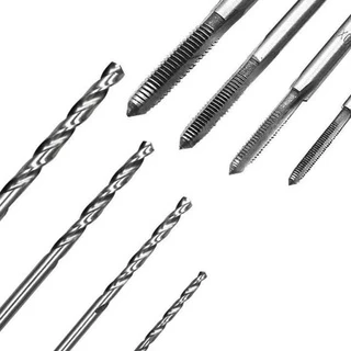 【ลดสุดใจ 】9 ชิ้น/เซ็ตสกรูก๊อกและประแจรูปตัว Tap Wrench Set T และดอกสว่านเกลียวเกลียวแตะชุดเครื่องมือมือ