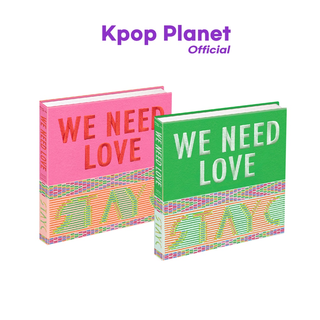 อัลบั้ม STAYC - 3rd Single Album [WE NEED LOVE] | Shopee Thailand