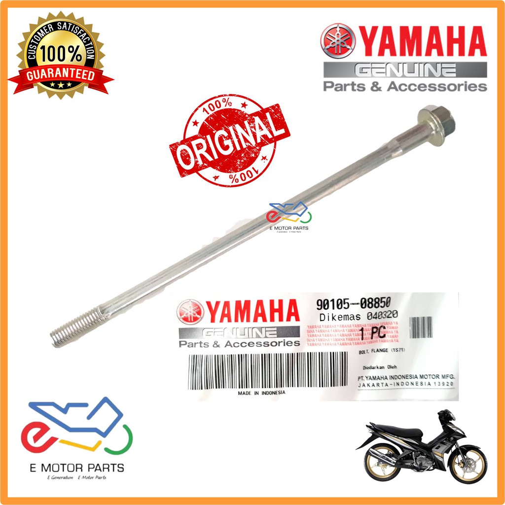 135LC BOLT 135LC CYLINDER HOLDER BOLT 135LC FZ BLOK TIANG ขนาด 12 - 90105-08850