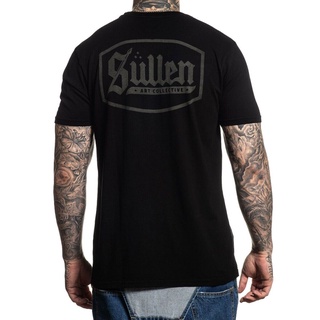 Sullen เสื้อยืดแขนสั้น พิมพ์ลายวาฟเฟิล Lincoln Premium สีดํา ของขวัญวันเกิด สําหรับผู้ชาย คุณแม่ และคุณพ่อ ไซซ์ xs - 3xl