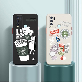 Soft Case VIVO Y20 Y20i Y20S Y50 Y30 Y30i Y51 Y51A Y31 Y20A Y20G Y11S Y12S Cartoon Silicone Phone Protection Back Cover