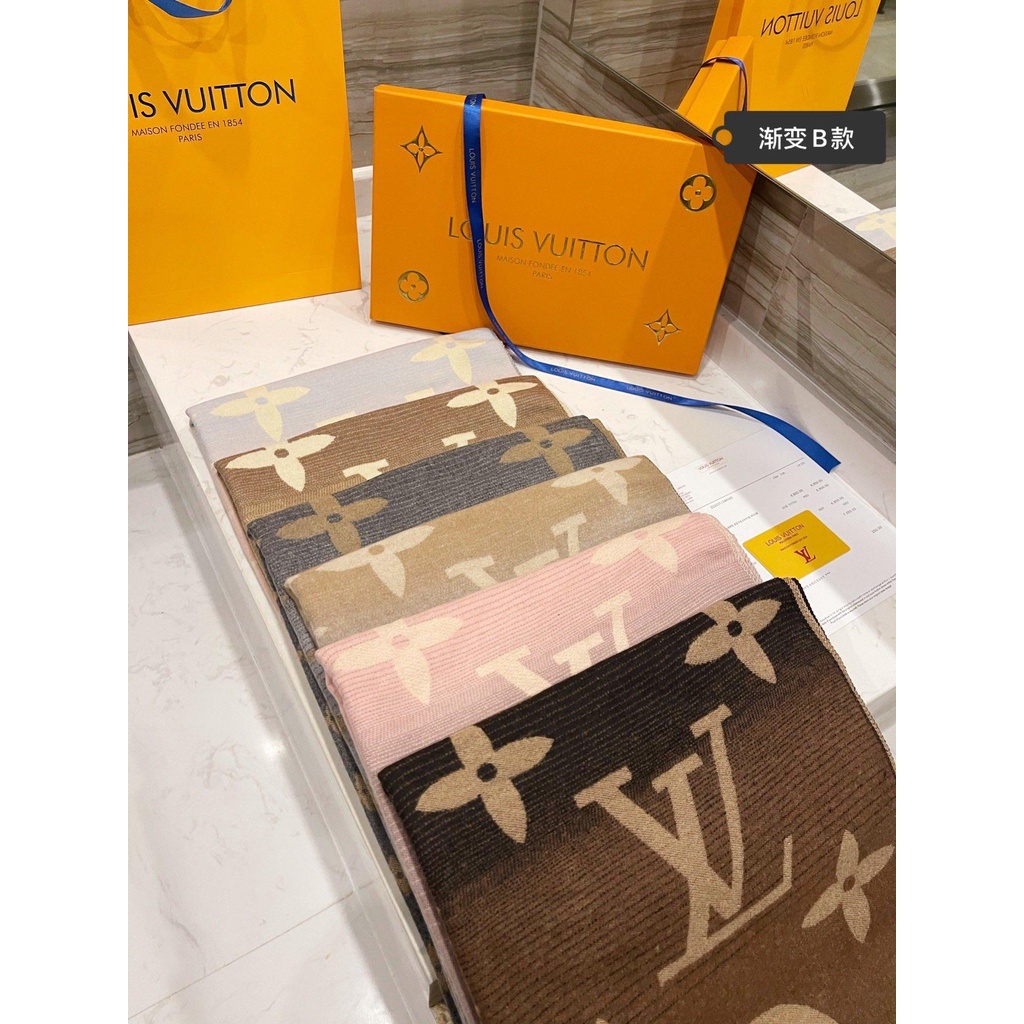 brown lv scarf