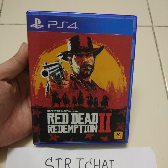 Ps4 แผ่นเกม Red dead redemtion 2
