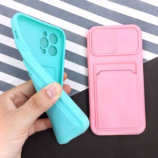 พร้อมส่งHuawei Y9 Prime (2019) เคสโทรศัพท์ฝาปิดเลนส์กล้องฝาสไลด์ เคสกันเลนส์กล้อง เคสสีพาสเทล เคสใส่การ์ด เคสแฟชั่น