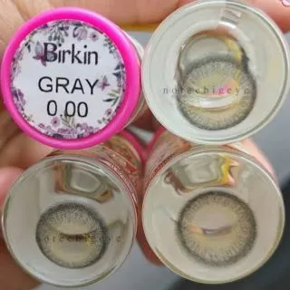💖 Kitty Kawaii ๑ Birkin สายตา -00 ถึง -1000 brown gray Contactlens บิ๊กอาย คอนแทคเลนส์ ราคาถูก แถมตลับฟรี.