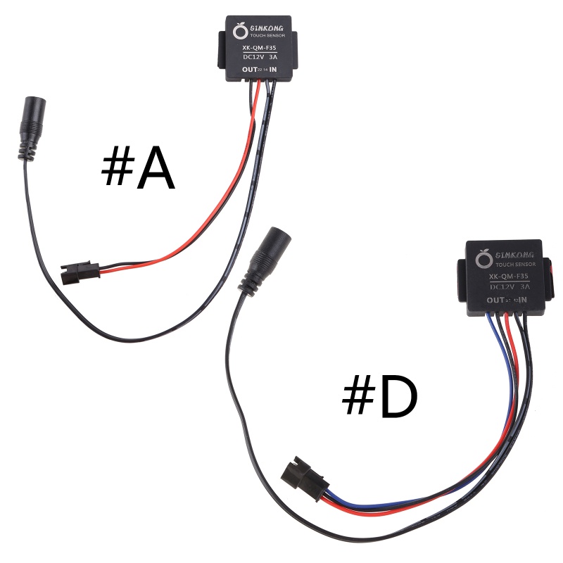 WIN 12V 3A สวิตช์กระจกห้องน้ําสําหรับเซ็นเซอร์สัมผัสสําหรับไฟหน้ากระจกไฟ Led