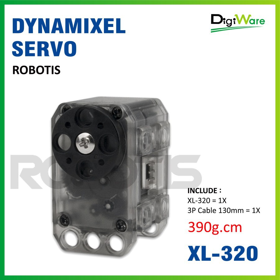 Dynamixel XL-320 เซอร์โวมอเตอร์ 0.39Nm แรงบิด | เซอร์โว XL320