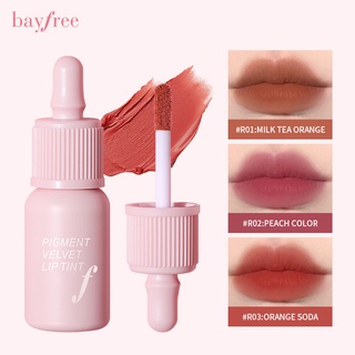 Bayfree ลิปทินท์ เนื้อครีมกํามะหยี่ ติดทนนาน