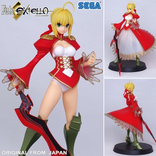 งานแท้ Original ฟิกเกอร์ SEGA Fate Grand Order Extella เฟท เอ็กซ์เทลล่า Saber เซเบอร์ Nero Claudius จักรพรรดิ์เนโร