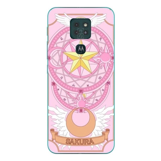 เคสโทรศัพท์มือถือพิมพ์ลายการ์ตูนแมวน่ารักสําหรับ Moto G9 Play Moto G9 Plus