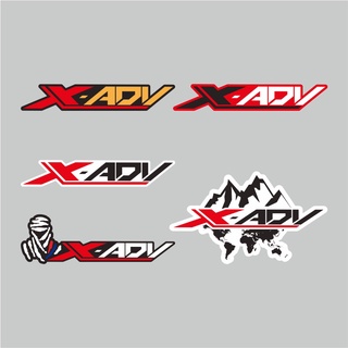 สติกเกอร์ไวนิล ลายโลโก้รถจักรยานยนต์ Honda X adv 750