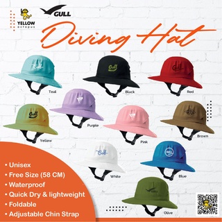 Gull Diving Hat (หมวกกันแดดแห้งเร็ว)