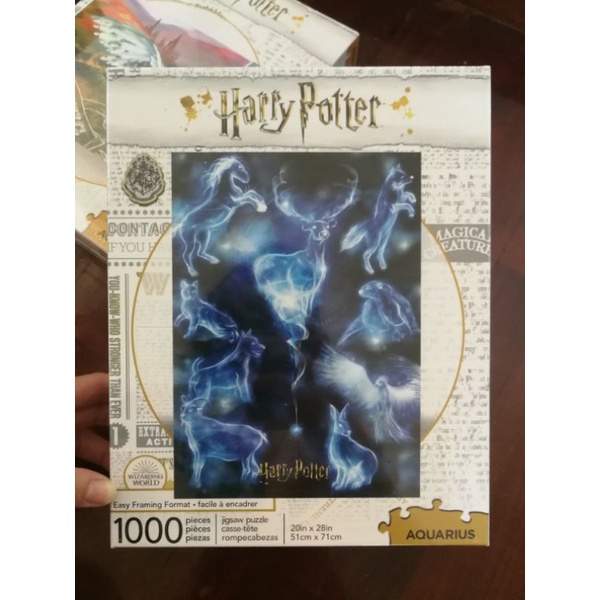 Harry Potter Jigsaw Puzzle ลาย patronus 1000 ชิ้น ขนาด 20*28 นิ้ว จิ๊กซอว์ แฮร์รี่พอตเตอร์