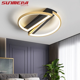 Sunmeiyi Nordic Modern โคมไฟ LED สไตล์โมเดิร์นสําหรับติดตกแต่งบ้านห้องนั่งเล่นห้องรับประทานอาหาร