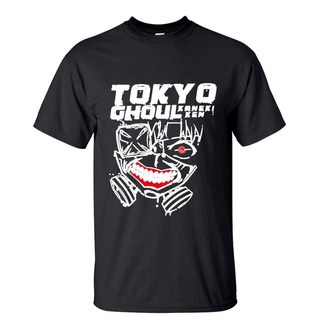 2019 ขายดีที่สุด เสื้อเชิ้ตลําลอง แฟชั่นสําหรับผู้ชาย แขนสั้น พิมพ์ลาย Tokyo Ghoul Jin Muyan น่ารัก สไตล์ญี่ปุ่น เหมาะกั