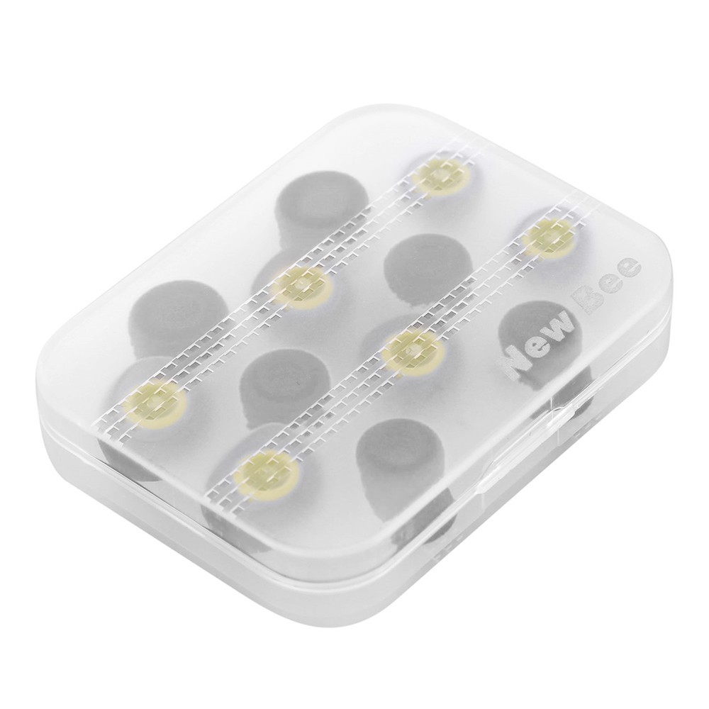 New Bee Replacement Earbud Tips Memory Foam Ear Foam Cotton Silicone Earbuds 6 #5