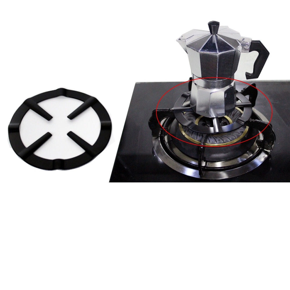 TimeHee11】1pc Iron Gas Stove Cooker Plate Coffee Moka Pot Stand Reducer