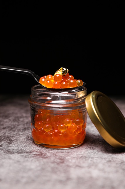 Ikura อิคุระ ไข่ปลาแซลมอน 50G คัดเม็ด “ไซส์ XL”