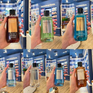 ของแท้/พร้อมส่ง Bath &amp; Body Works Mens Collection 3 in 1 Hair,Face &amp; Body Wash 295ml. เจลใส สระผมและอาบน้ำได้