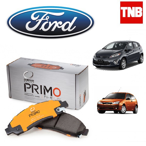 Compact ผ้าเบรค (หน้า-หลัง) Ford Focus Fiesta ฟอร์ด โฟกัส เฟียสต้า Primo ก้ามเบรคTCN