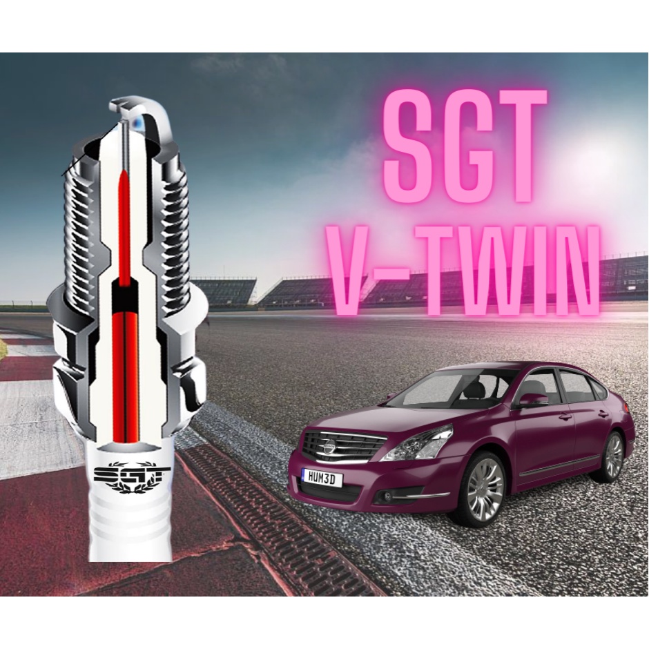 SGT V TWIN SPARK PLUG LKAR7EY Code : M7Y 4pcs Nissan Teana J32 2008-2013