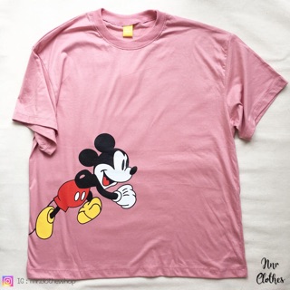 เสื้อยืด Oversize ลาย Micky mouse