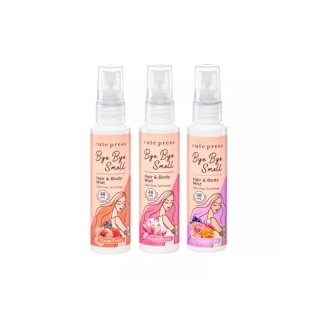 ส่งด่วน/ของแท้/ราคาถูก CUTE PRESS สเปรย์ฉีดผมและผิวกาย BYE BYE SMELL HAIR & BODY MIST 3 กลิ่น ขนาด 60 ml