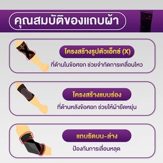 ALLWELL อุปกรณ์ซัพพอร์ตพยุงข้อศอก VANTELIN Supports Elbow นำเข้าจากประเทศญี่ปุ่น