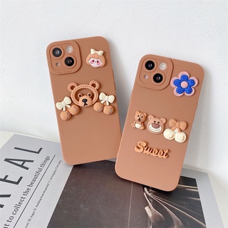 kiddyเคสโทรศัพท์ TPU แบบนิ่ม 13 13PRO 13PROMAX 12 Pro Max 11 8plus 7plus 6 6s Plus 7 8 XR X XS Max SE11Pro Max#640