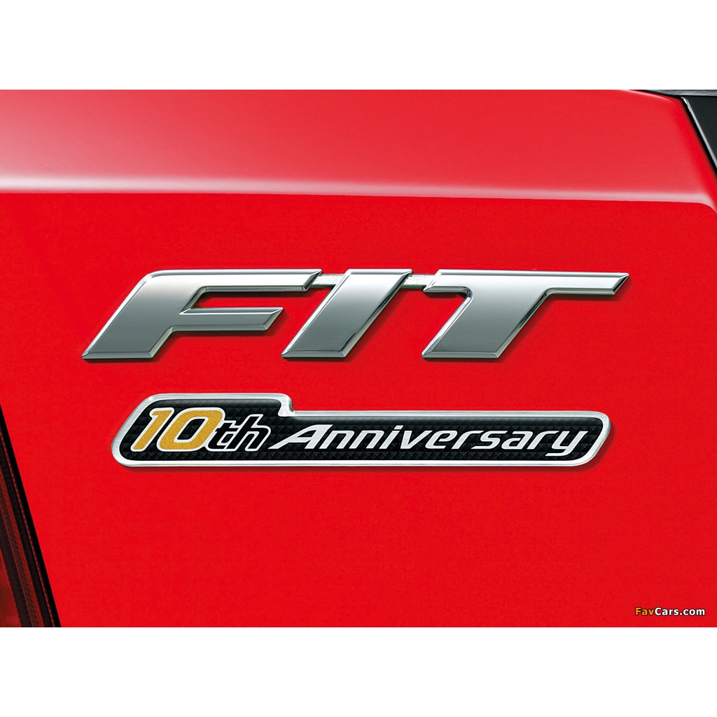 Honda 10th Anniversary Emblem Jazz Fit GE6 GE7 GE8