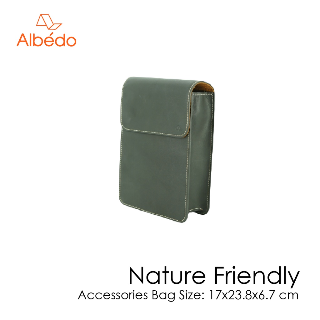 [Albedo] ACCESSORIES BAG กระเป๋าสะพายใบเล็ก/กระเป๋าใส่ของ รุ่น NATURE FRIENDLY - NF08779
