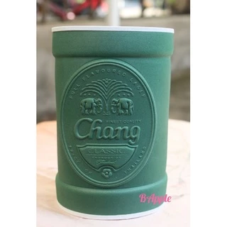 ปลอกเก็บความเย็นเครื่องดื่ม ปลอกเบียร์ งานปั้มนูน หนา สวย ชัด Beer Bottle Cooler Drink Holders