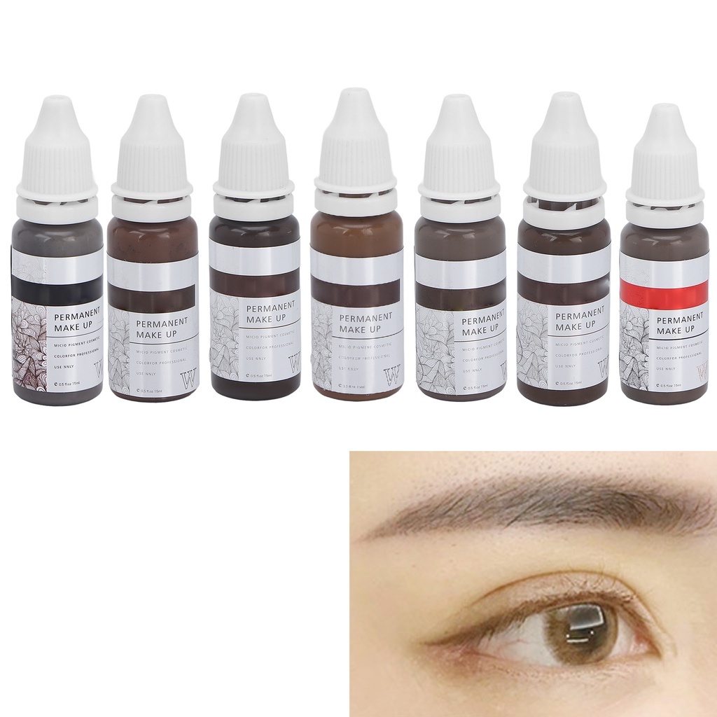 Eyebrow Tattoo Ink Semi Permanent Eyebrow Tattoo Ink Microblading