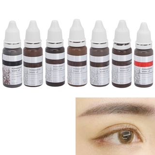 Eyebrow Tattoo Ink Semi Permanent Eyebrow Tattoo Ink Microblading Practice Pigment Accessory 15ml