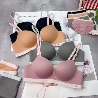 กางเกงในไซส์ใหญ่ สายเดี่ยวไหมพรม ∈❦✚AQ Specialty Storeพร้อมส่ง 1-2วัน !! ชุดชั้นใน Soft Bra เวอร์ชั่นเกาหลีใหม่ของชุดชั