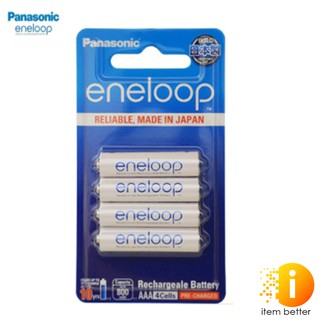 ถ่านชาร์จ AAA  Panasonic Eneloop Rechargeable AAA รุ่น BK-4MCCE/4NT 4 ก้อน/แพ็ค (750mAh)