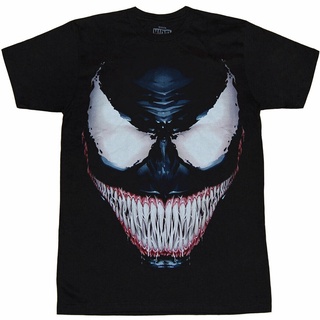 เสื้อยืด พิมพ์ลาย Marvel Venom Sinister Smile