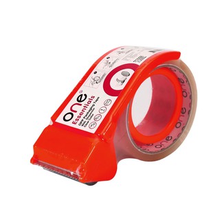 เทปปิดกล่องพร้อมที่ตัด 48มม.x45หลา ใส ONE Box sealing tape with cutter 48 mm.x45 yd. Clear ONE